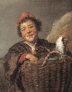 HALS, Frans Portrait of a Woman Holding a Fan af